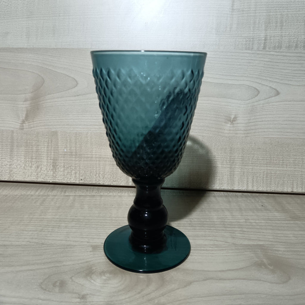 Set calici vino in vetro Hanna home art. BC0051 VARI COLORI