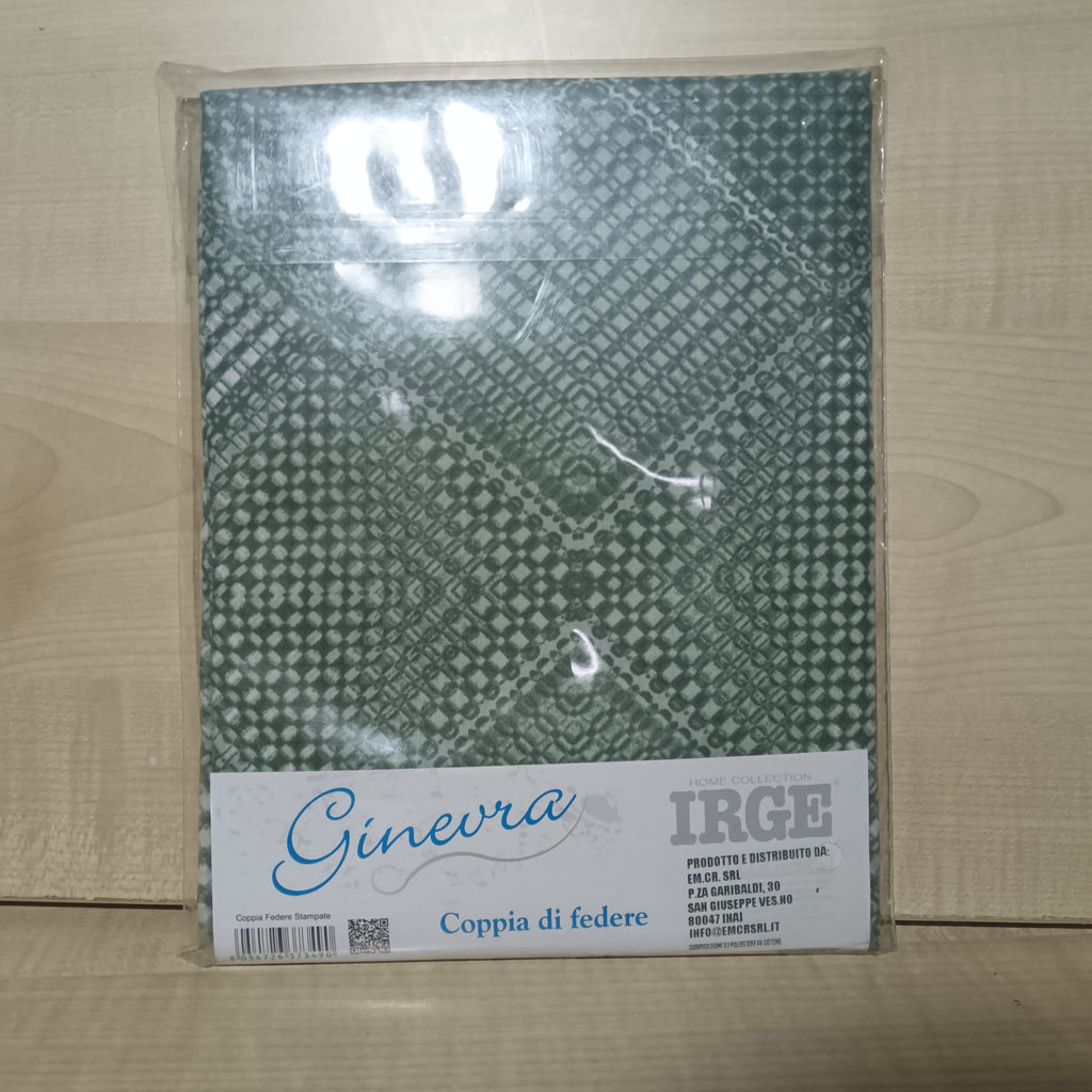 Coppia federe cotone irge art. Ginevra