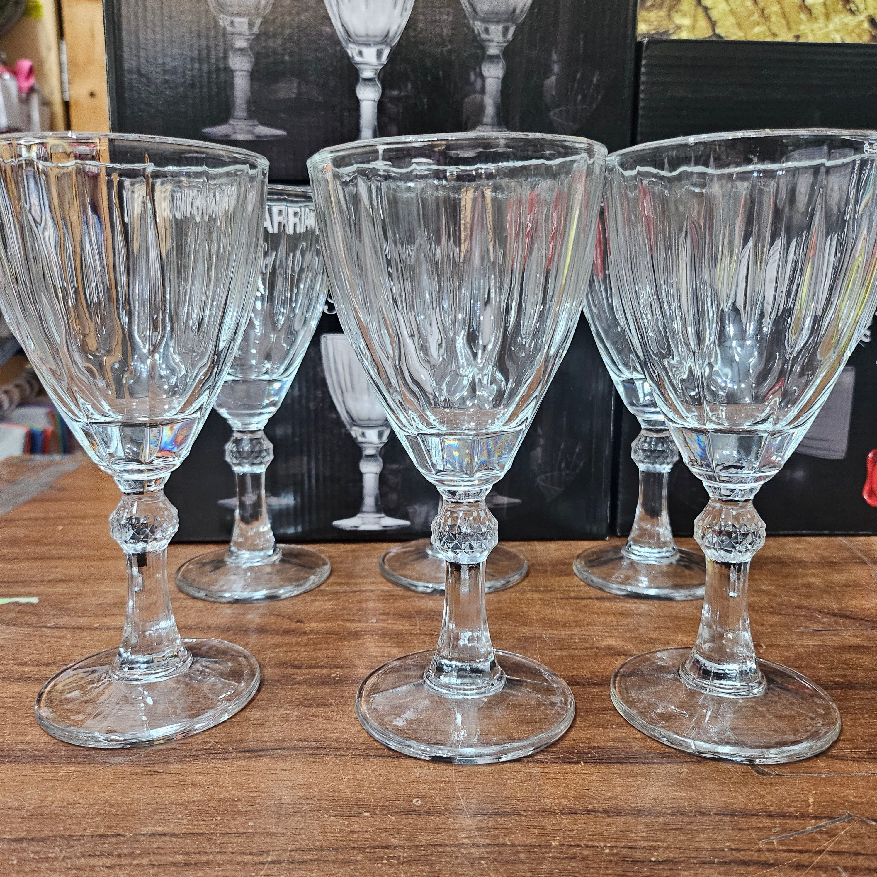 Dgbavaria Set calici acqua in vetro  fujion
