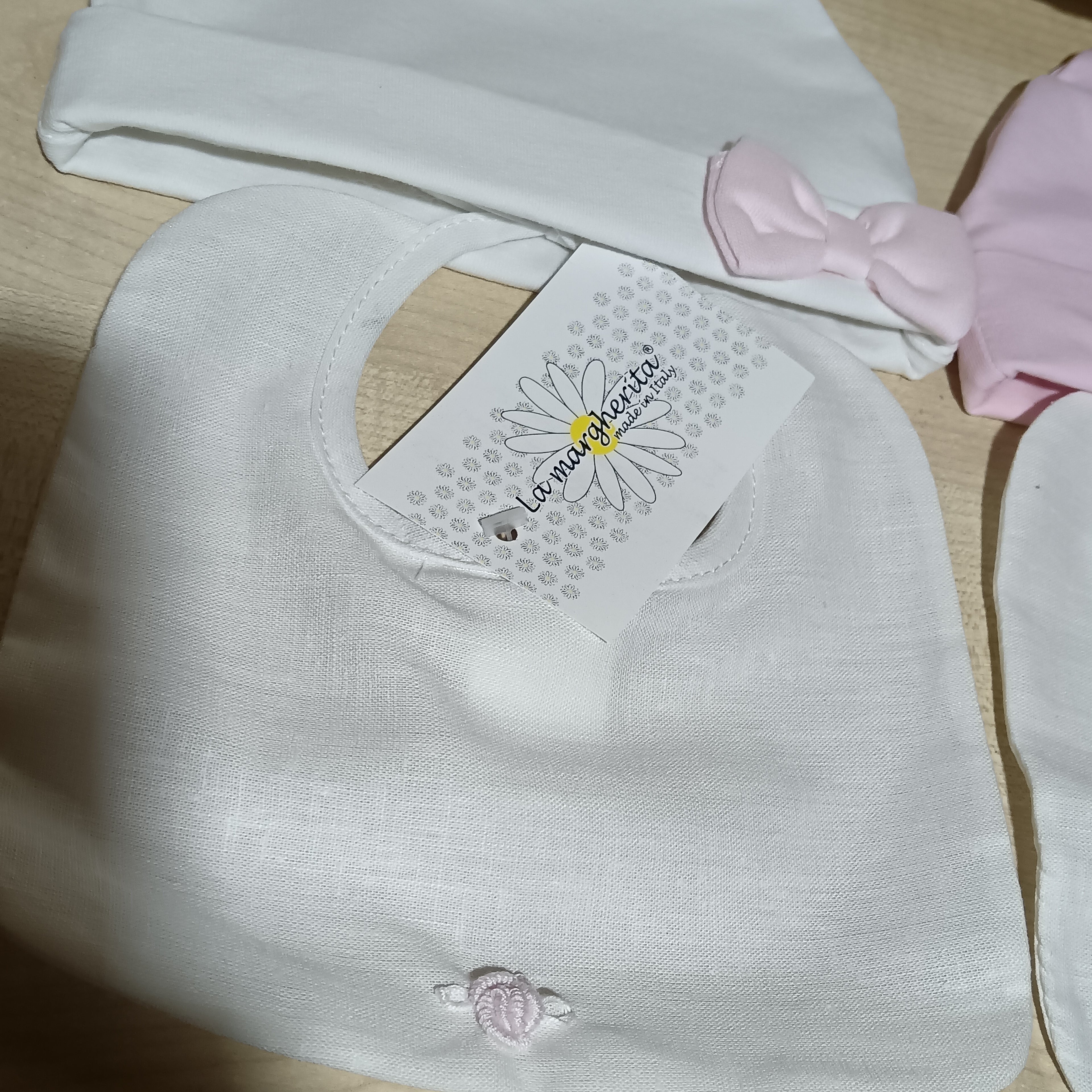 Bavetta e cappellino la Margherita art.246BC