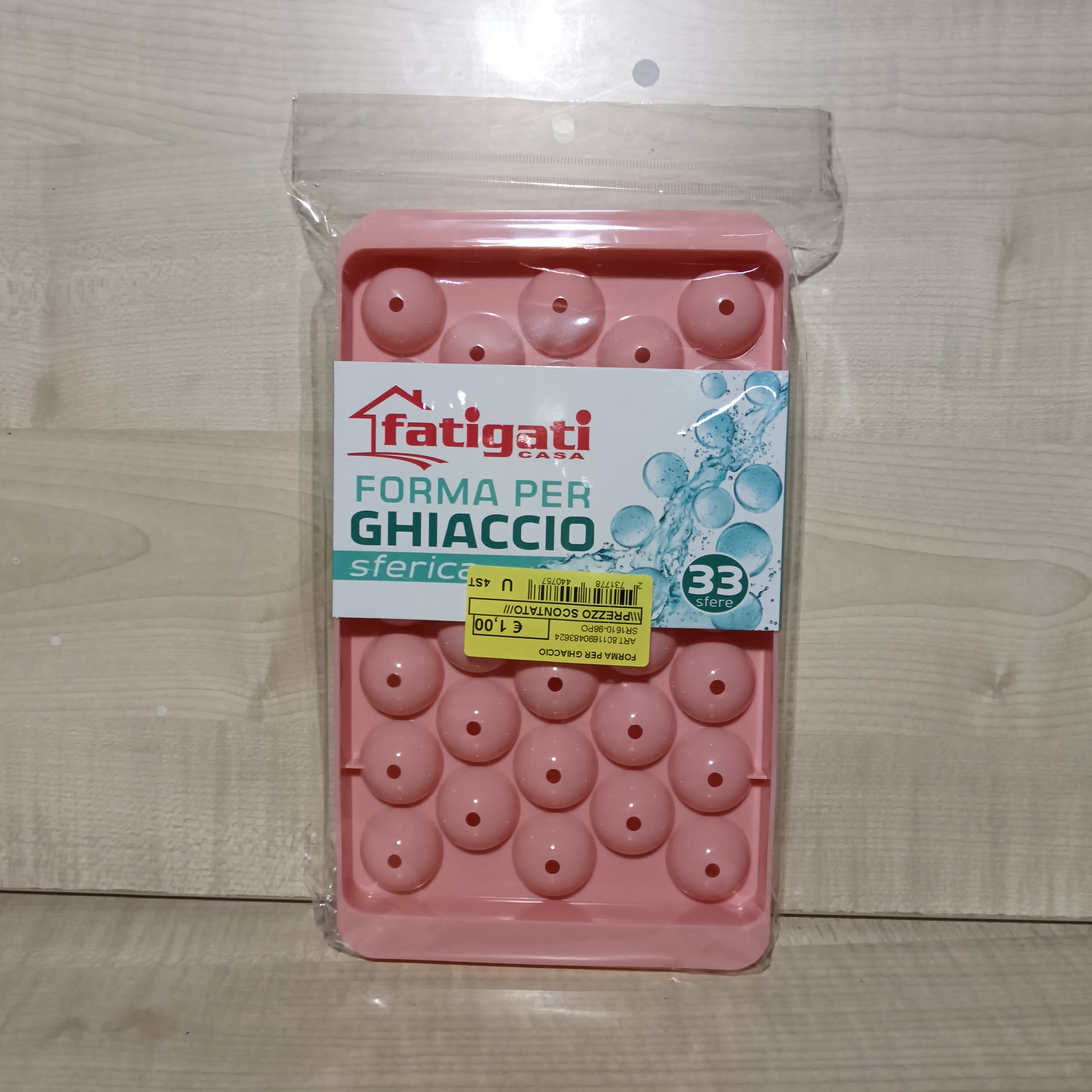 Fatigati casa forma per ghiaccio 33 sfere