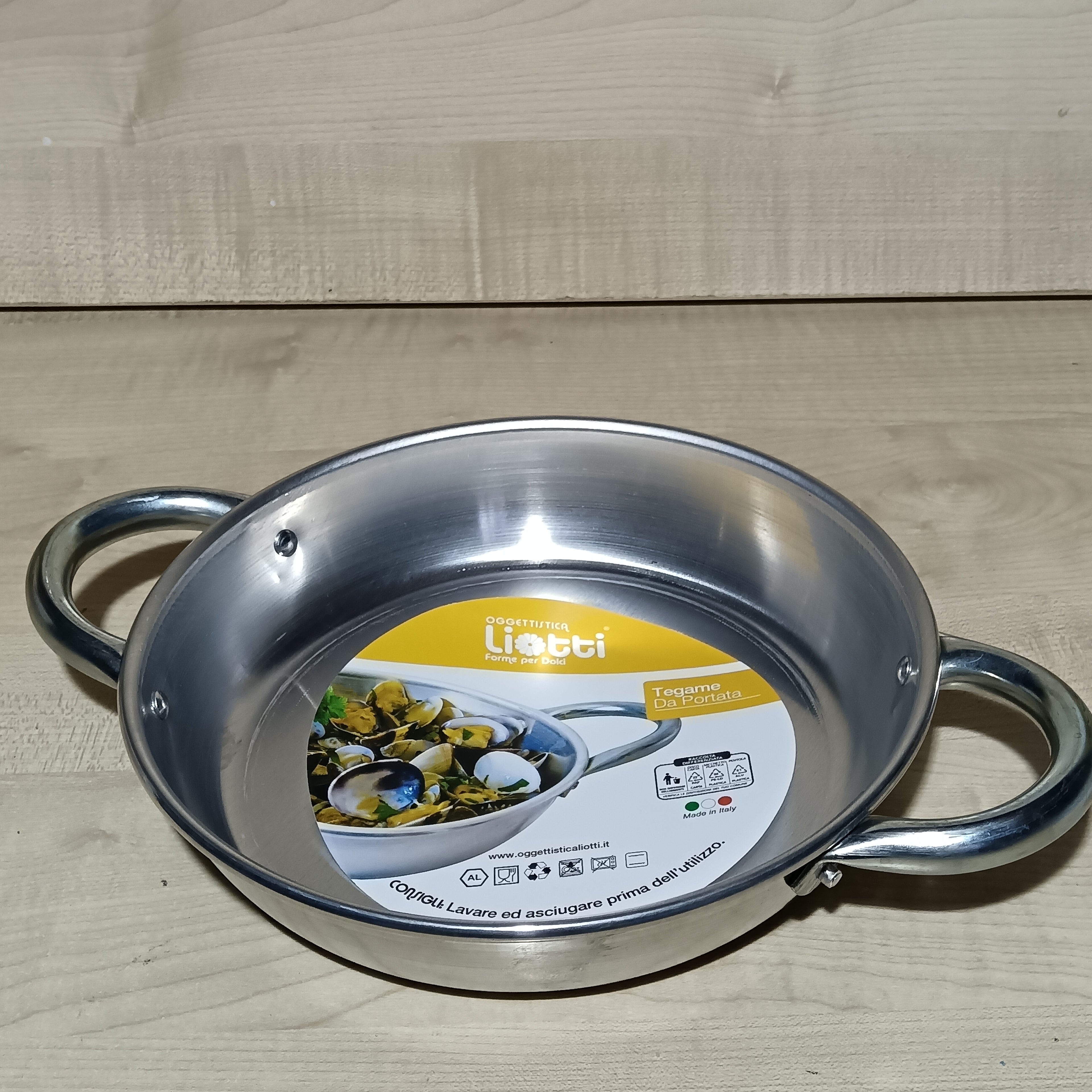 Tegame da portata 22cm alluminio