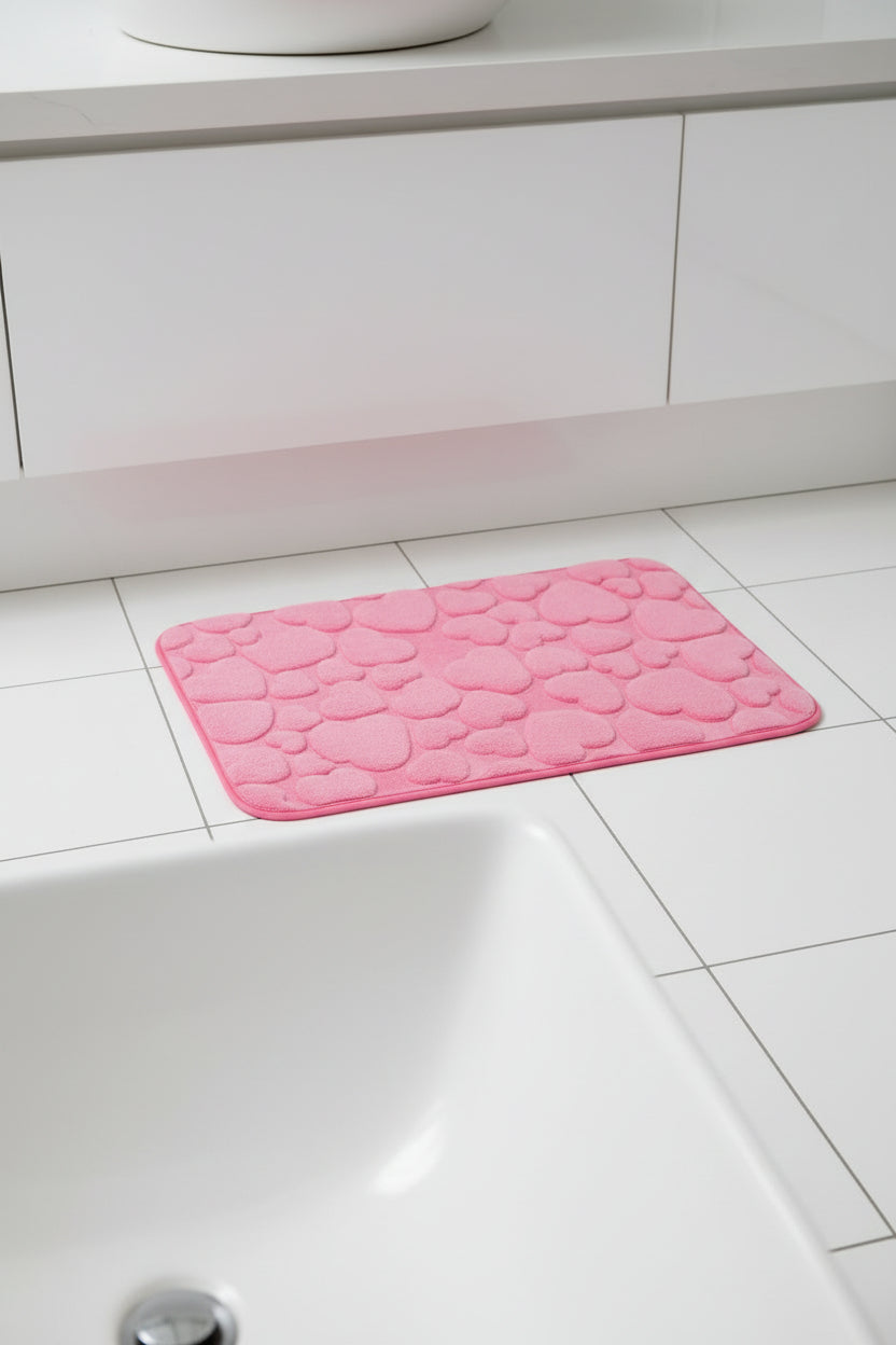 Tappeto bagno love
