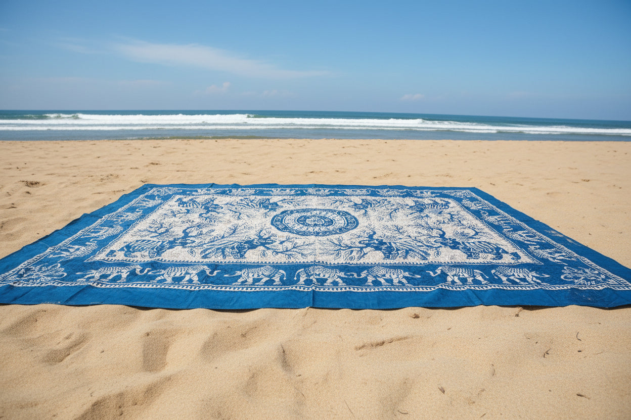 Telo mare batik Polinesia Renée legrand