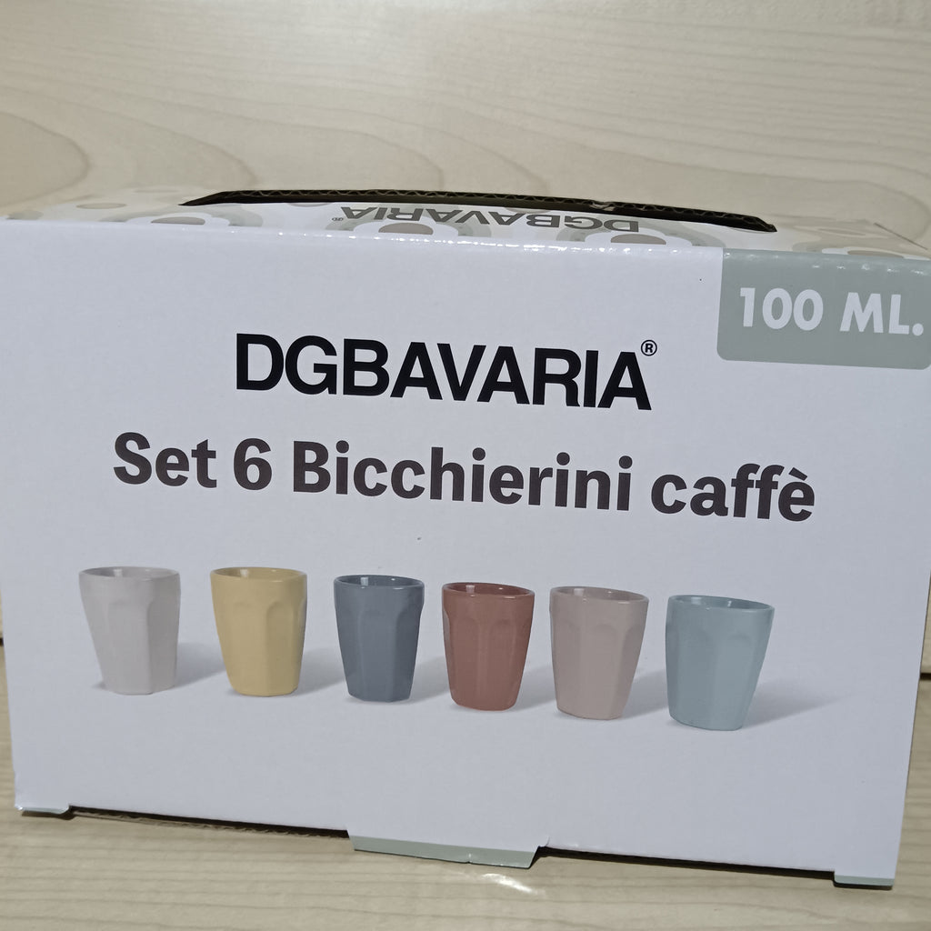 Set 6 bicchieri da caffè 340ml bavaria