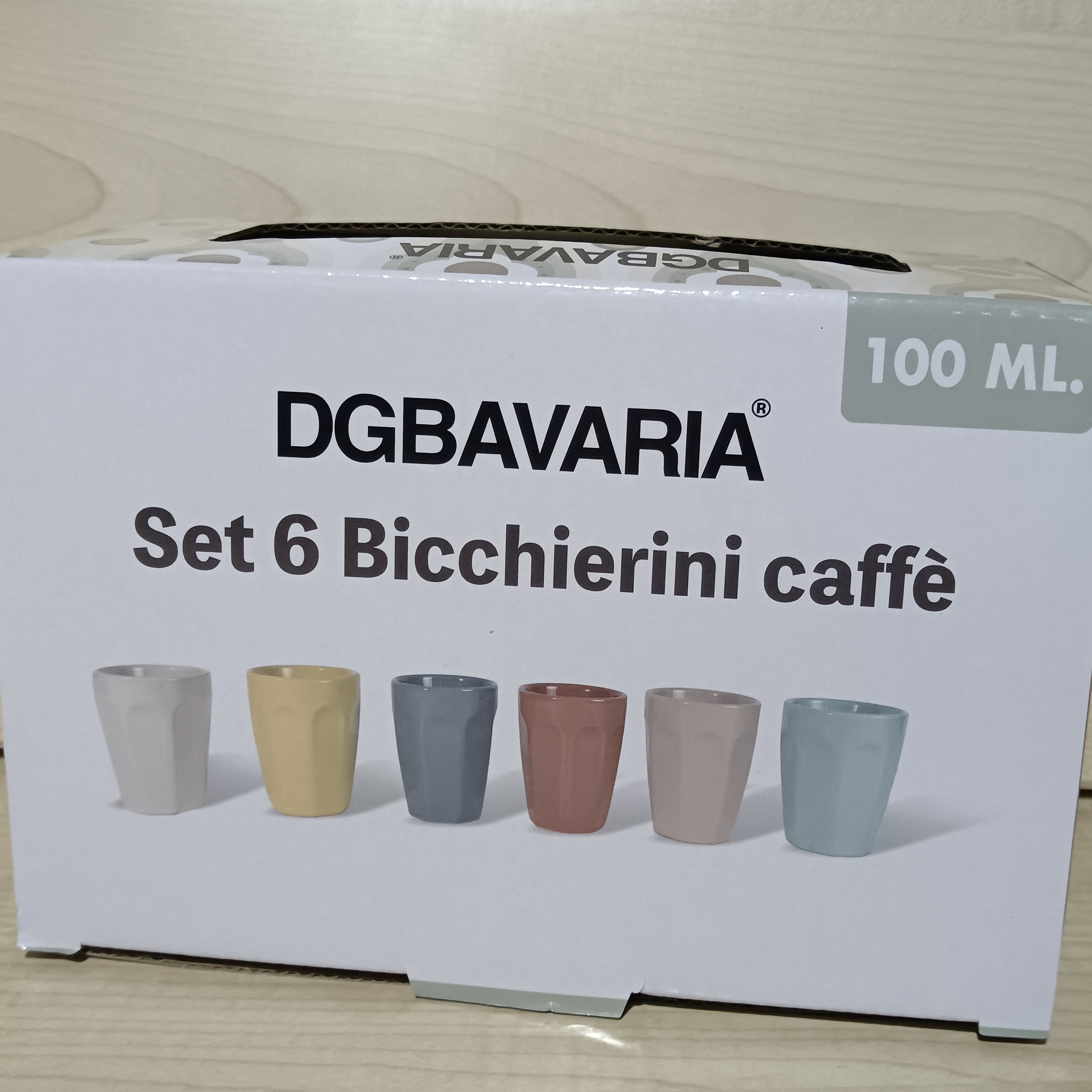 Set 6 bicchieri da caffè 340ml bavaria