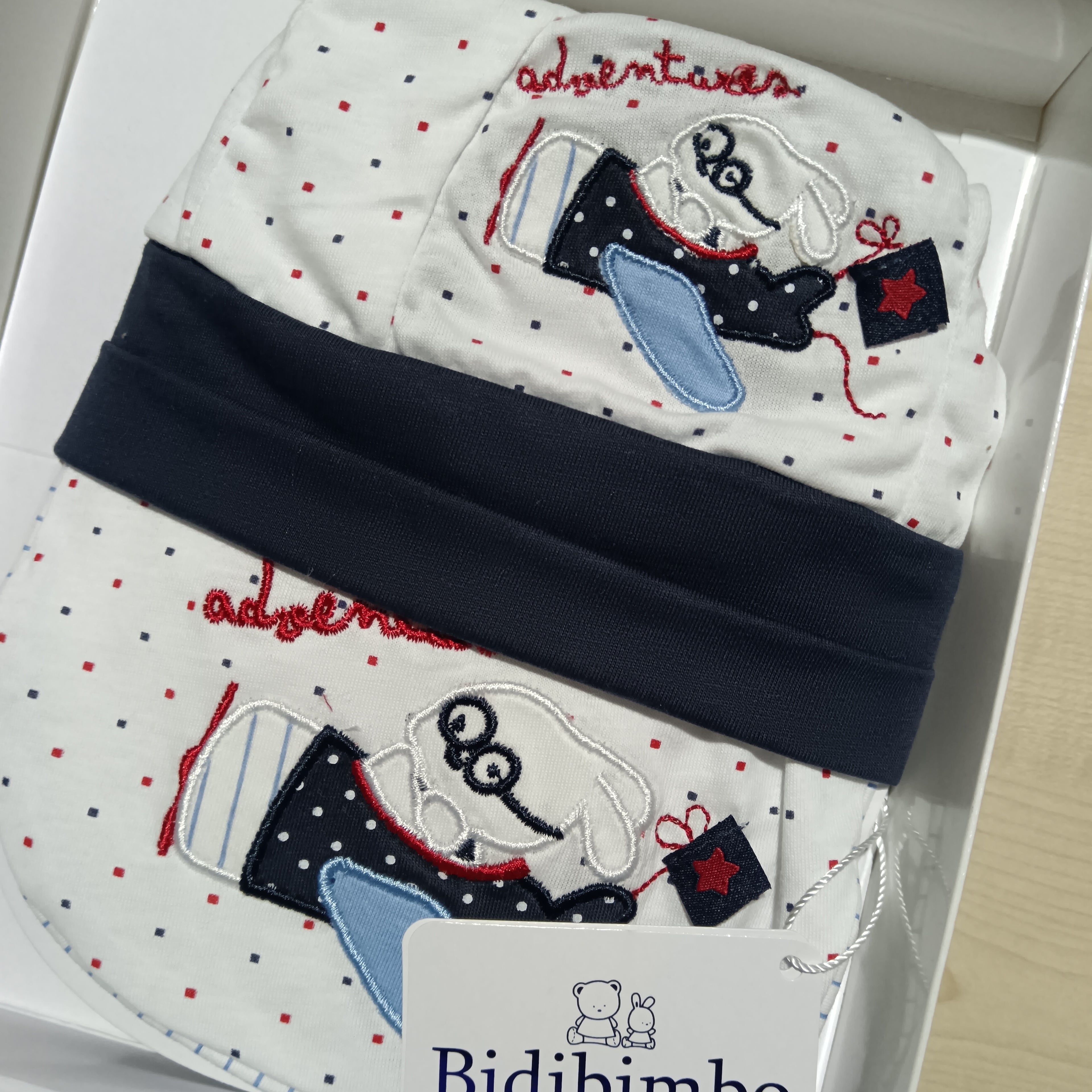Set 3 pezzi bidibimbo art.SSCB578