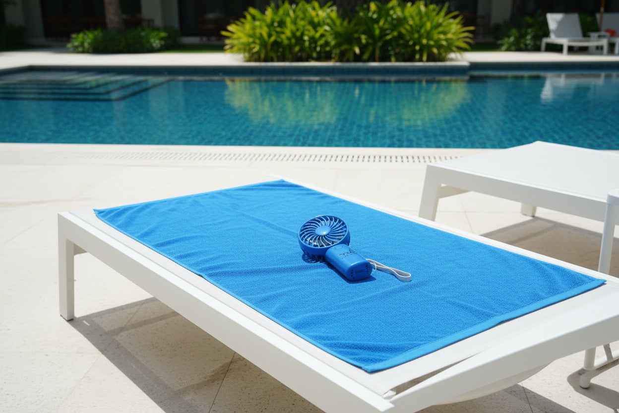 Telo mare + mi i ventilatore bora bora mastro bianco
