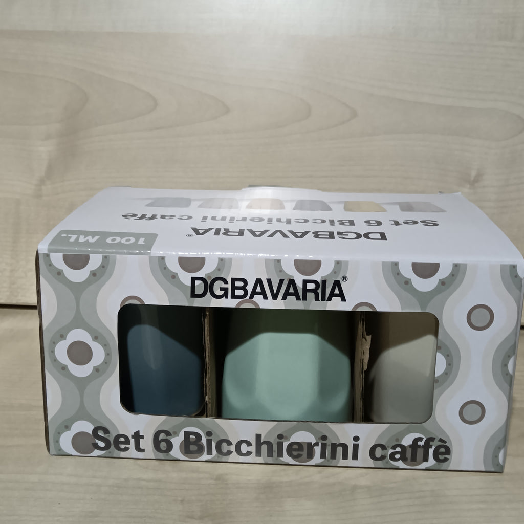 Set 6 bicchieri da caffè 340ml bavaria