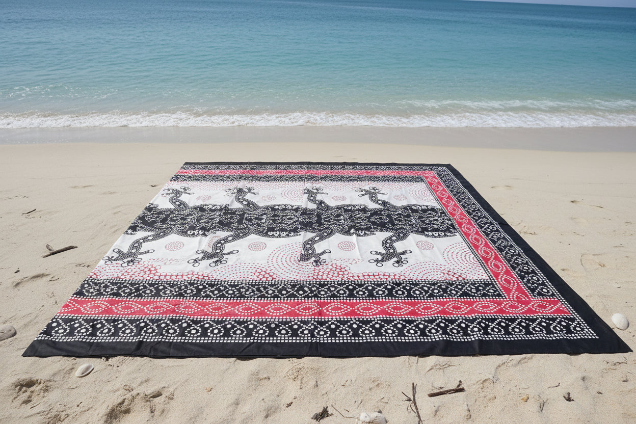 Telo mare batik Polinesia Renée legrand