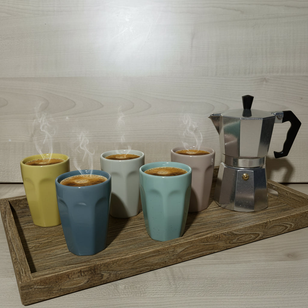 Set 6 bicchieri da caffè 340ml bavaria